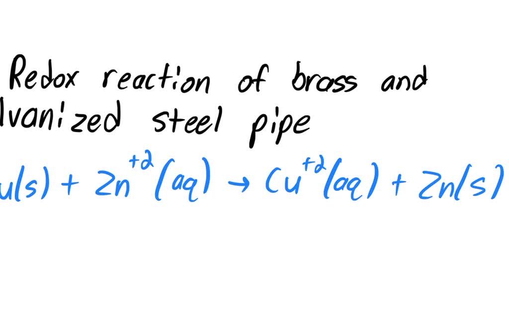 SOLVED A plumber's handbook states that you should not connect a brass
