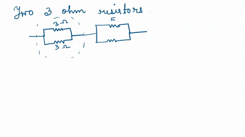 if-two-3-ohms-resistors-are-connected-in-parallel-and-this-combination-is-connected-in-series-with-parallel-combination-of-another-two-5-ohms-resistorsfind-equivalent-resistance