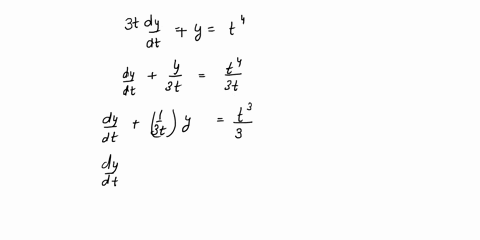 point-find-the-general-solution-yt-which-solves-the-problem-below-by-the-method-of-integrating-factors-dy-3t-yt4-dt-find-the-integrating-factor-ut-and-then-find-yt-use-c-as-the-unkown-consta-83885