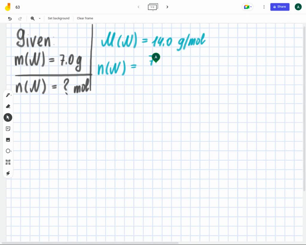 molar mass of nitrogen gas in kg mol