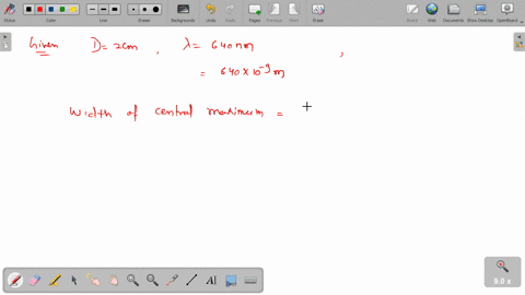when-640-nm-light-passes-through-a-single-slit-the-centra-maximum-produced-on-screen-20-m-away-is-80-cm-wide_-a-what-is-the-separation-of-adjacent-minima-excluding-the-pair-on-either-side-of-88207