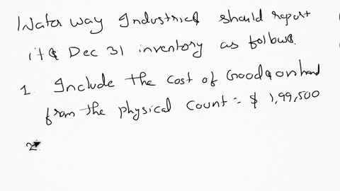 question-3-of-10-12-view-policies-current-attempt-in-progress-waterway-industries-took-a-physical-inventory-on-december-31and-determined-that-goods-costing-199500-were-on-handnot-included-in-79445