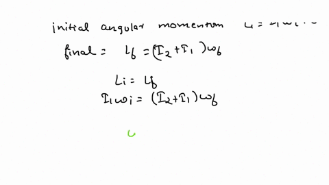 a-cylinder-with-a-moment-of-inertia-i1-rotates-about-a-vertical-frictionless-axle-with-angular-velocity-i-a-second-cylinder-that-has-a-moment-of-inertia-of-i2-and-initially-is-not-rotating-d-34466
