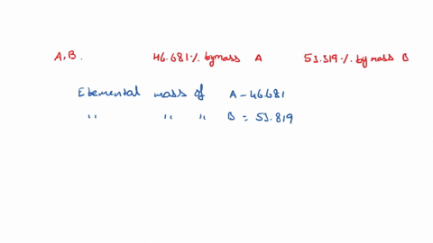 consider-two-elements-designated-as-a-and-b-one-compound-of-these-elements-is-46681-by-mass-a-and-53319-by-mass-b-according-to-the-law-of-multiple-proportions-which-of-the-following-mass-per-64043