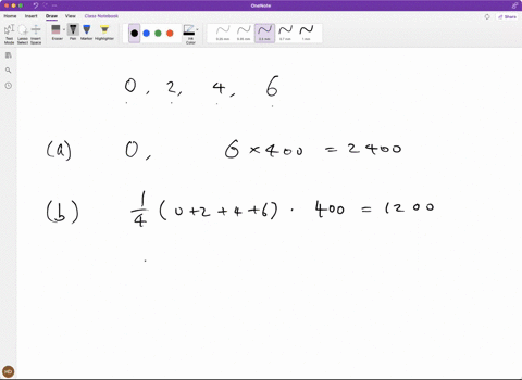 1-a-computer-is-programmed-to-take-the-sum-of-400-draws-made-at-random-with-replacement-from-the-box-0-2-4-6-a-what-are-the-lowest-and-highest-possible-values-for-the-sum-of-the-400-draws-b-34799