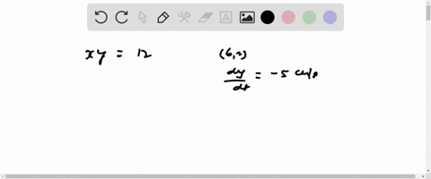 a-particle-moves-along-a-hyperbola-xy-12-as-it-reaches-the-point-6-2-the-y-coordinate-is-decreasing-at-a-rate-of-5-cms-how-fast-is-the-x-coordinate-of-the-point-changing-at-that-instant-90213