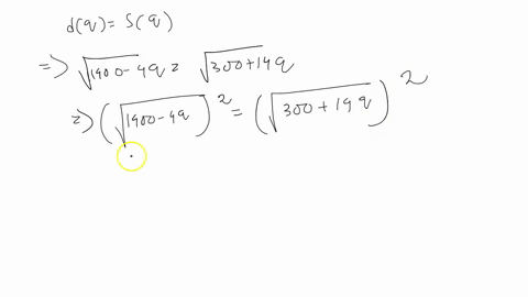 if-the-demand-function-for-a-commodity-is-given-by-the-equation-p2-12q-1400-and-the-supply-function-is-given-by-the-equation-300-p2-6q-0-find-the-equilibrium-quantity-and-equilibrium-price-r-67718