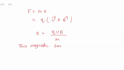 describe-the-motion-of-a-charged-particle-in-a-magnetic-field-in-terms-of-its-speed-acceleration-cyclotron-radius-cyclotron-frequency-and-kinetic-energy-74972
