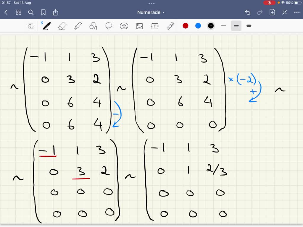 SOLVED V1 V2 V3 2 1 1 0 1 1 3 1 1 A Use Two Different Methods And 