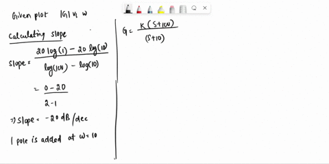 2-a-certain-system-is-represented-by-the-asymptotic-bode-diagram-shown-in-fig-685-find-and-sketch-the-response-of-this-system-to-a-unit-step-input-assuming-zero-initial-conditions-10-ig-1-01-83662