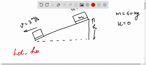 a-child-and-a-sled-with-a-combined-mass-of-500-kg-slide-down-a-frictionless-slope-if-the-sled-starts-22599