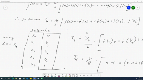 a-estimate-the-integral-j-x-sin-x-dx-to-4-decimal-places_-using-the-trapezium-rule-with-four-subintervals-n-4-2-marks-using-the-simpsons-rule-with-four-subintervals-n-4-3-marks-which-can-giv-29627