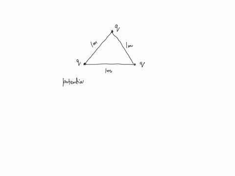 if-three-charges-are-placed-at-the-vertices-of-an-equilateral-triangle-of-charge-q-eachwhat-is-the-net-potential-energy-if-the-side-of-equilateral-triangle-is-1-m
