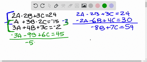 solve-for-a-b-c-from-the-following-equations-2a-2b-3c-24-a-3b-2c-15-3a-4b-3c-2-choices-1-4-7-2-95457