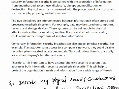 1discuss-the-relationship-between-information-security-and-physical-security-2describe-key-physical-security-considerations-including-fire-control-and-surveillance-system-21275