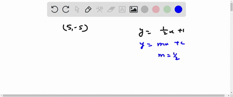 use-the-given-conditions-to-write-an-equation-for-the-line-in-point-slope-form-and-in-slope-intercept-form-passing-through-5-5-and-perpendicular-to-the-line-whose-equation-is-y-wnte-an-equat-54339