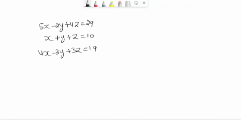 either-gaussian-or-gauss-jordan-elimination-can-be-used-to-solve-the-given-system-however-here-we-will-use-gaussian-elimination-recall-the-process-of-gaussian-elimination-write-the-augmented-00877