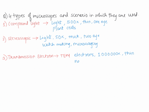 microscopy-8-microscopy-pre-lab-questions-of-the-four-major-types-of-microscopes-give-an-example-scenario-which-each-would-be-the-ideal-choice-for-visualizing-samdle-what-is-ihe-difference-b-33547