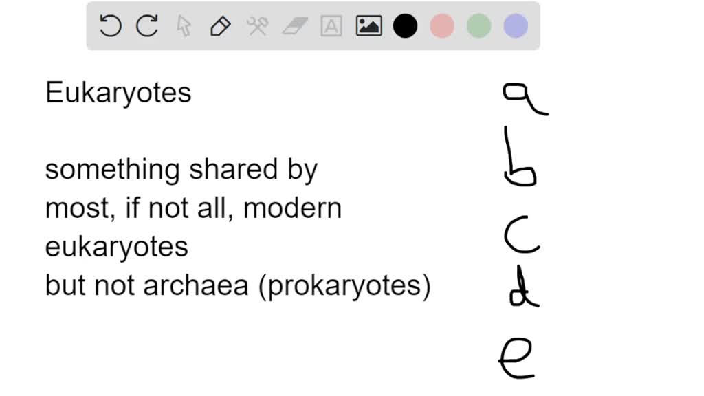 SOLVED QUESTION 2 Which of the following characteristics were present in the most recent common