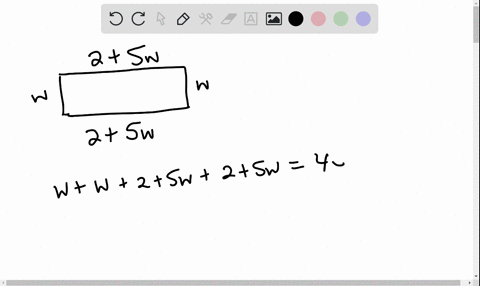 the-length-of-a-rectangle-is-2-feet-more-than-five-times-the-width-the-perimeter-is-40-feet-find-the-34319