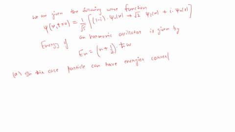 5-let-vnz-be-eigenfunctions-of-the-hamiltonian-of-the-simple-harmonic-oscillator-with-eigenvalues-en-assume-that-the-wavefunction-at-the-time-t-0-is-given-by-0-fxa-vs-_-1-ivoz-vvsr-i04z-what-55128