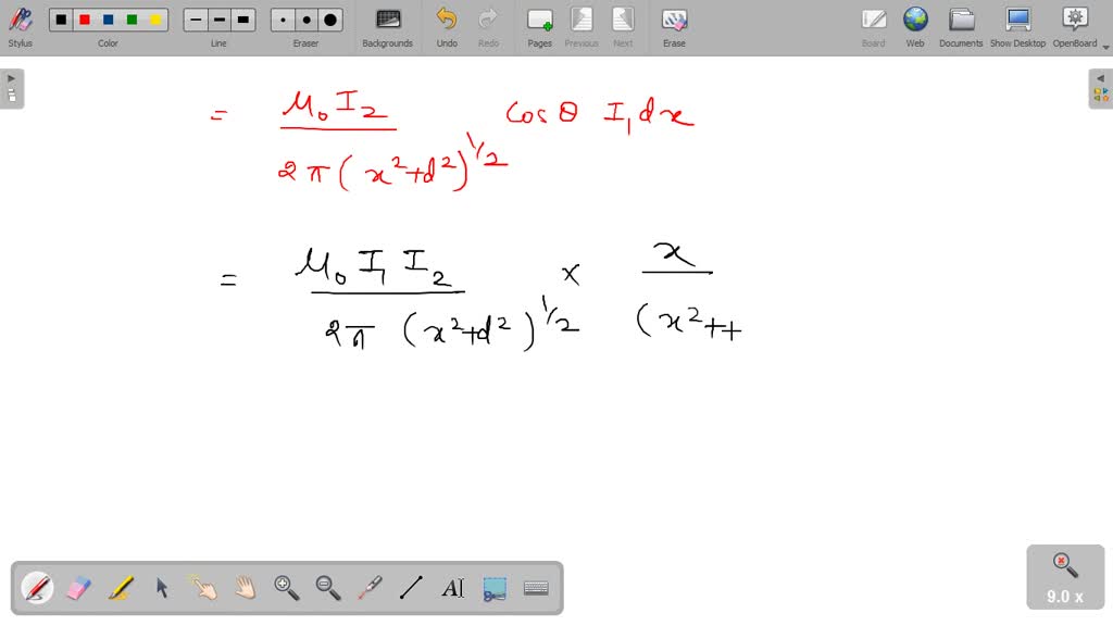 SOLVED A thin copper bar of length ℓ=10.0 cm is supported horizontally