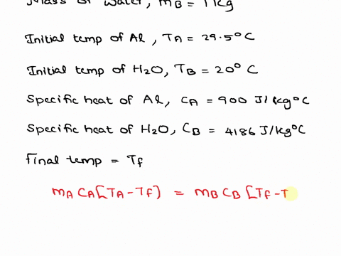 a-35-kg-piece-of-aluminum-at-295-c-is-placed-in-10-kg-of-water-in-a-styrofoam-container-at-room-temperature-200-c-estimate-the-net-change-in-entropy-of-the-system-45332