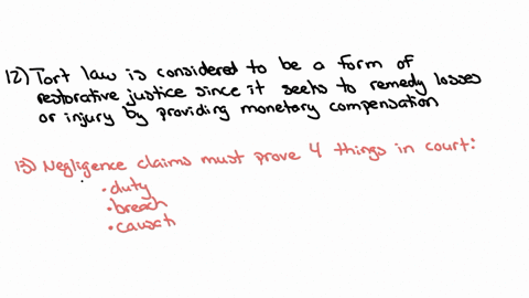 12-describe-the-purpose-of-tort-law-and-explain-the-two-broad-categories-of-torts13-describe-using-examples-the-four-element-test-for-negligence14-define-using-examples-the-doctrine-of-stric-12729