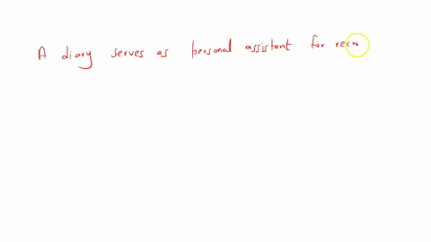 explain-the-importance-of-a-diary-using-practical-example