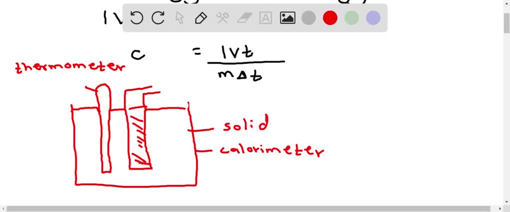 electrical experiment to determine specific heat capacity