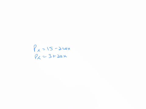 consider-a-market-characterized-by-the-following-demand-and-supply-conditions-px-15-2qx-and-px-3-2qx-the-equilibrium-price-and-quantity-are-respectively-51386