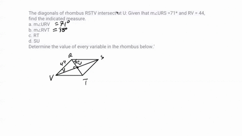 3-the-diagonals-of-rhombus-rstv-intersect-at-u-given-ihat-mzurs-71-and-rv-44-find-the-indicated-measure-a-mzurv-r-b-mzrvt-44-rt-d-su-determine-the-value-of-every-variable-in-ihe-rhombus-belo-13897