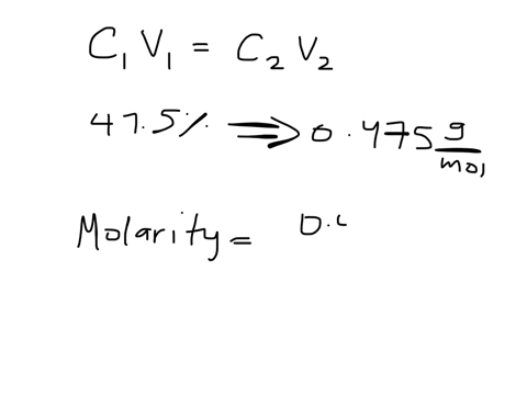 what-is-the-final-volume-v2-in-milliliters-when-0598-l-of-a-475-mv-solution-is-diluted-to-206-mv-express-your-answer-with-the-appropriate-units