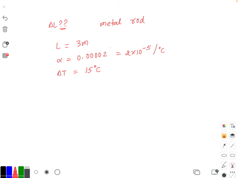 what-is-the-change-in-the-length-of-a-metal-rod-with-an-original-length-of-3m-a-coefficient-of-thermal-expansion-of-000002-celsius-and-a-temperature-change-of-15-degrees-celsius