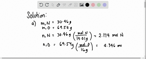 a-compound-ofnitrogen-and-oxygen-is-3046-by-mass-n-and-6954-by-mass-0-the-molar-mass-of-the-compound-was-determined-to-be-920-gmol-what-is-the-empirical-formula-of-the-compound-show-all-work-58507