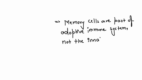 all-of-the-following-are-key-components-of-the-innate-immune-response-except-______-group-of-answer-choices-memory-cells-to-preserve-a-record-in-case-the-pathogen-causes-a-future-infection-sensor-mech