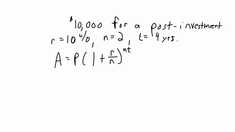 the-present-value-of-a-sum-of-money-is-the-amount-that-must-be-invested-now-at-a-given-rate-of-interest-to-produce-the-desired-sum-at-a-later-date-find-the-present-value-of-10000-if-interest-58435
