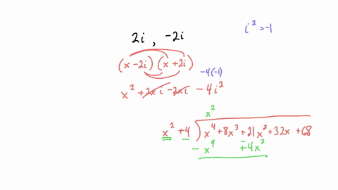 given-fx-x-8x-21x2-32r-68-and-that-2i-is-a-zero-of-fx-find-all-zeros-of-fx-b-factor-fx-as-a-product-of-linear-factors-solve-the-equation-fx-11468