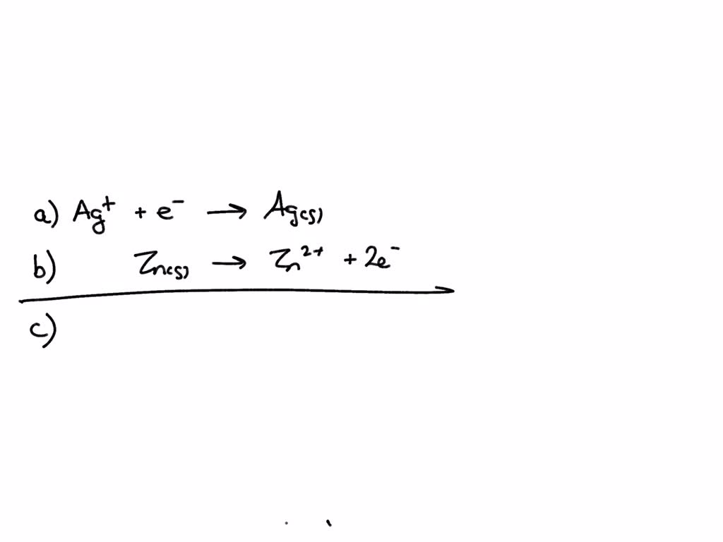 SOLVED A.) What is the oxidation reaction of zinc and nickel? B.) What is the reduction