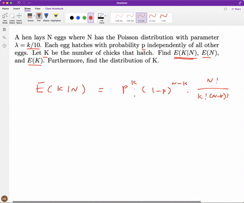 a-hen-lays-n-eggs-where-n-has-the-poisson-distribution-with-parameter-a-k1o-each-egg-hatches-with-probability-p-independently-of-all-other-eggs-let-k-be-the-number-of-chicks-that-hatch-find-03865
