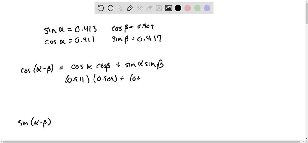 Sin8 SOLVED: COS 0.268 and Sin 8 0.276 with both angles terminal rays in ...