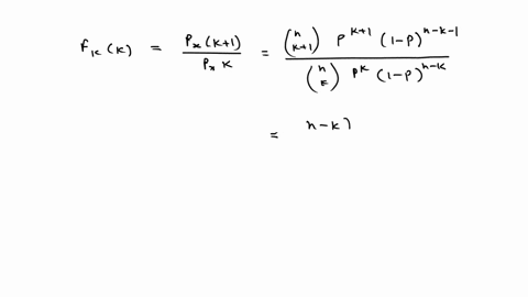 form-of-the-binomial-pmf-_-consider-a-binomial-random-variable-x-with-parameters-n-and-p-let-k-be-the-largest-integer-that-is-less-than-or-equal-to-n-1p-show-that-the-pmf-px-k-is-monotonical-40086