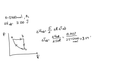 the-p-v-diagram-in-figure-1-shows-a-heat-engine-operating-on-0860-mol-of-mathrmh_2leftc_v2042-mathrmj-mathrmmol-cdot-mathrmkright-leftc_p2874-mathrmj-mathrmmol-cdot-mathrmkright-segment-c-a-is-isother