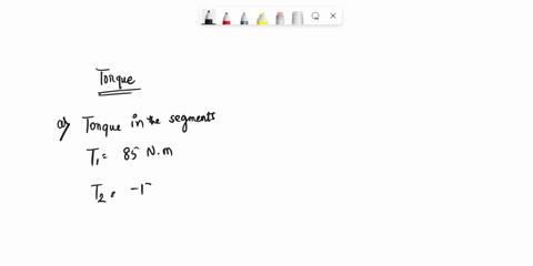 problem-6-5-a-two-segment-shaft-is-used-to-transmit-power-at-constant-speed-through-the-pulleys-shown-in-figurepower-is-input-to-the-shaft-at-b-through-atorque-ofta260nmatorque-oft90-2-n-m-i-27088