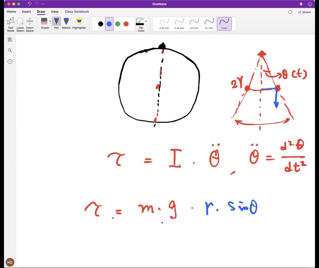 SOLVED A Disk Is Suspended By A Nail Such That It Pivots In A Vertical 