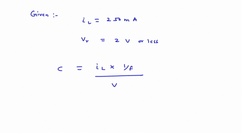 a-half-wave-rectifier-is-needed-to-supply-15-v-dc-to-a-load-that-draws-an-average-current-of-250-ma-the-peak-to-peak-ripple-is-required-to-be-02-v-or-less-what-is-the-minimum-value-allowed-f-60227