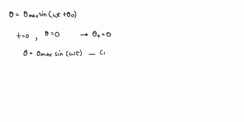 suppose-at-t-0-0-and-the-pendulum-swings-to-the-left-with-angular-velocity-0-find-the-magnitude-of-the-maximum-angle-for-the-oscillation-given-614-radsec-0-428-radsec-where-is-the-angular-fr-27864