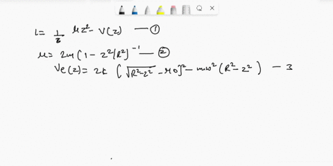3-consider-a-system-consisting-of-two-beads-mass-mwith-a-springspring-constant-k-and-a-circular-wireradius-r-as-shown-below-figurethe-beads-are-connected-by-the-spring-and-they-slide-without-14932