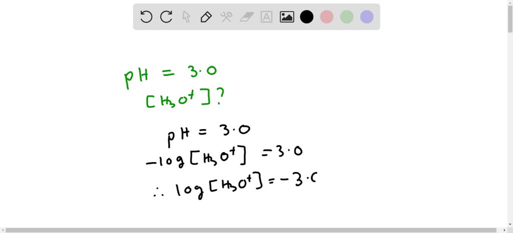 SOLVED: An aqueous solution of HNO₃, a strong acid, has a pH of 1.837 ...