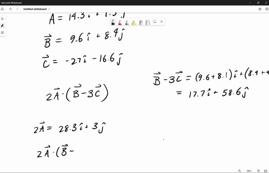 SOLVED Solve following basic vector problem in MATLAB 1. An advanced
